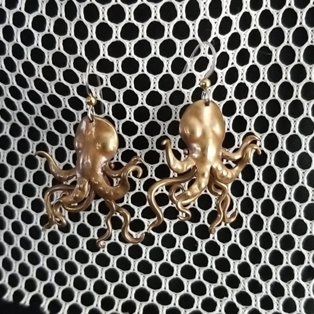 Octopus Earrings